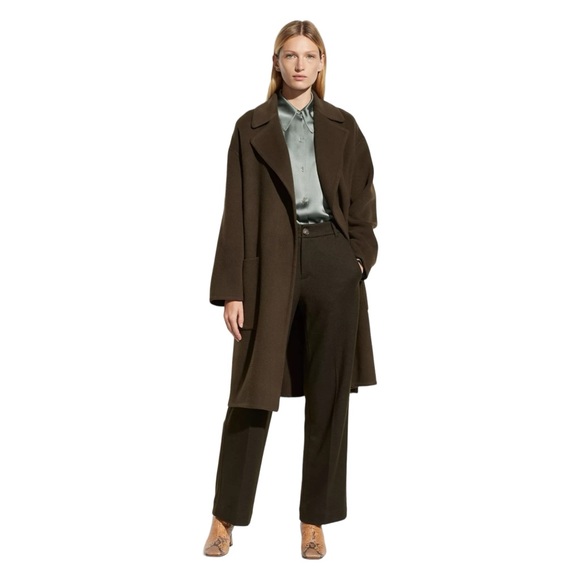 VINCE Cozy Wide Leg Pant, Olive Size 2 - Picture 15 of 15